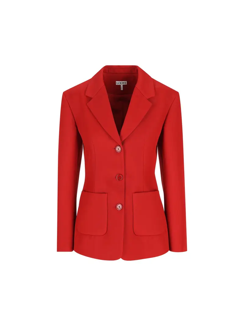 LOEWE Giacca In Lana ROSSO