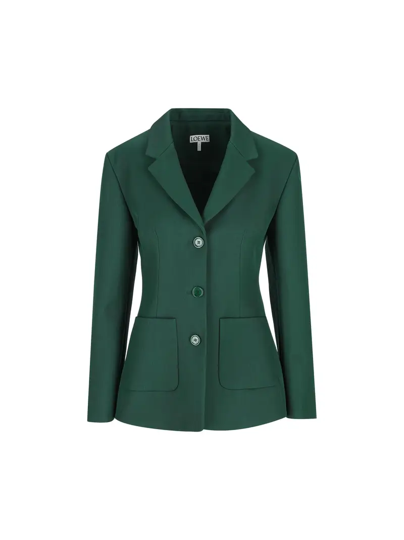 LOEWE Giacca In Lana VERDE
