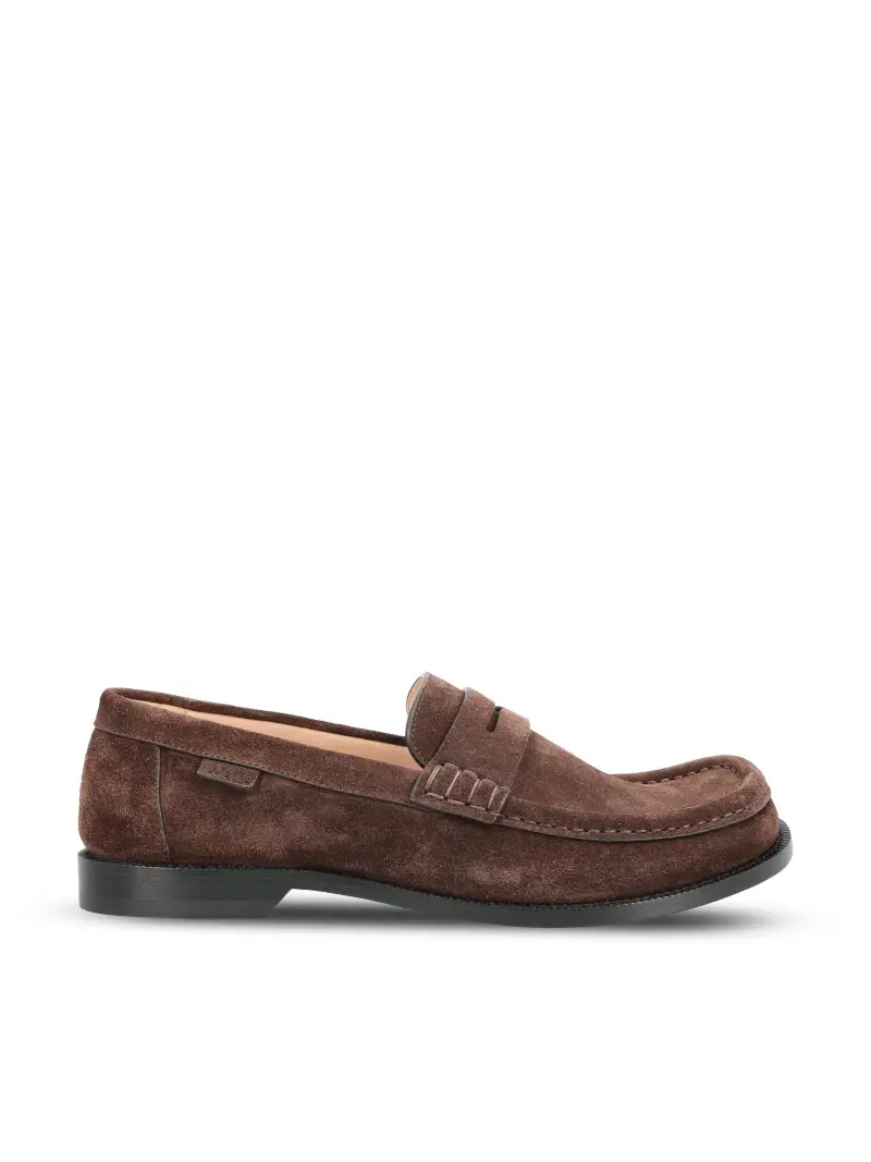LOEWE Mocassini Campo In Pelle MARRONE