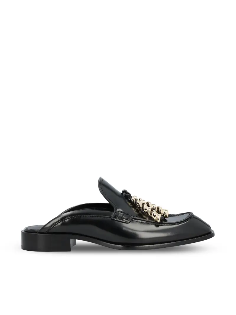 LOEWE Mocassini Mule Edge NERO
