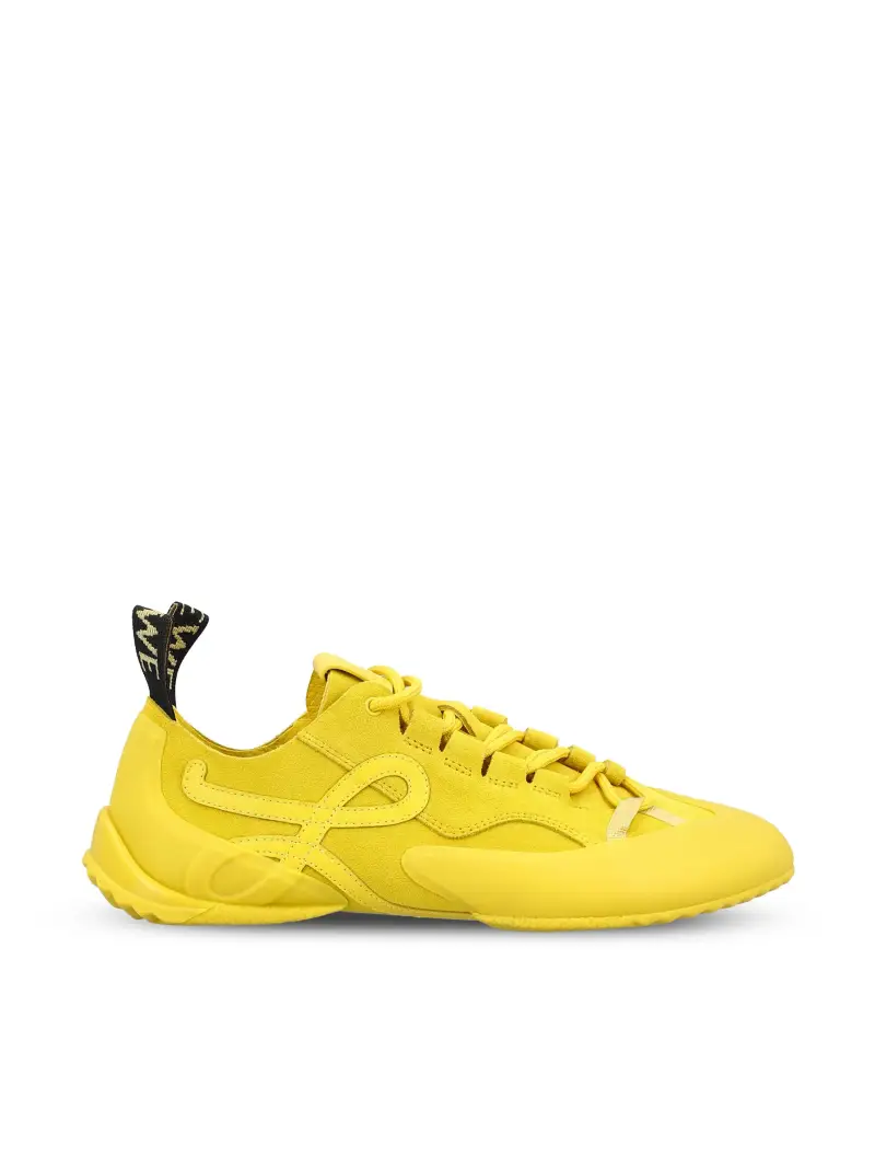 LOEWE Sneaker Grip In Pelle GIALLO