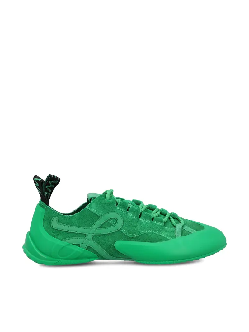 LOEWE Sneaker Grip In Pelle VERDE