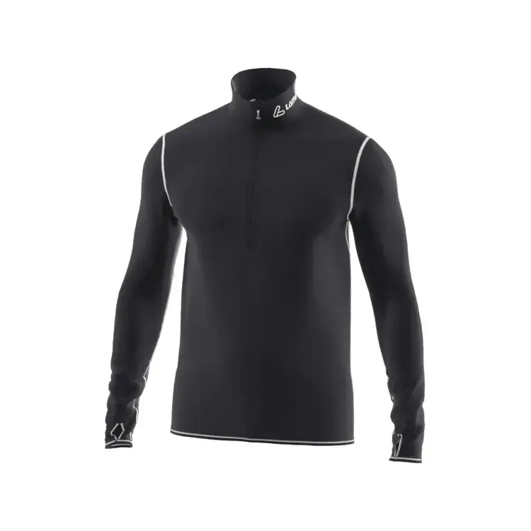 Löffler Maglia a maniche lunghe con zip a metà Windstopper® Transtex® Light