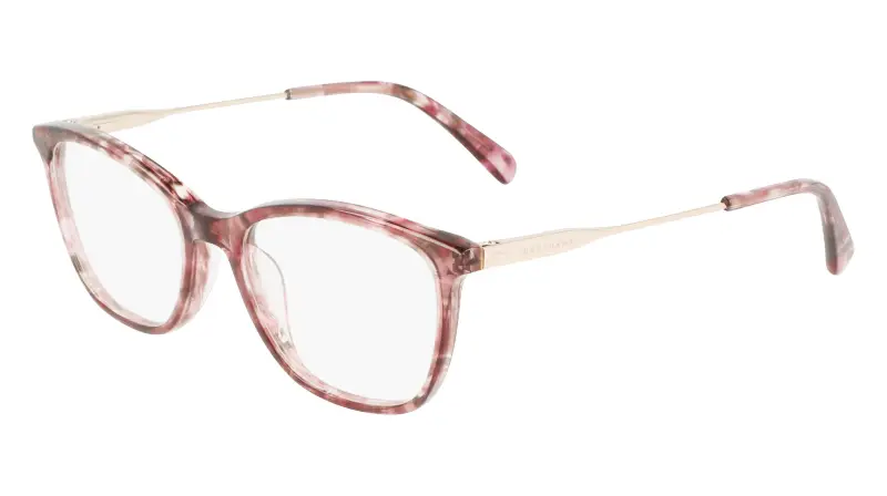 Longchamp Donna LO2683 615 Montature da vista Acetato Rosa Squadrata Normale Fotocromatiche