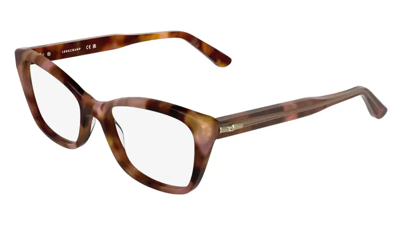 Longchamp Donna LO2799 690 Montature da vista Acetato Havana Squadrata Normale
