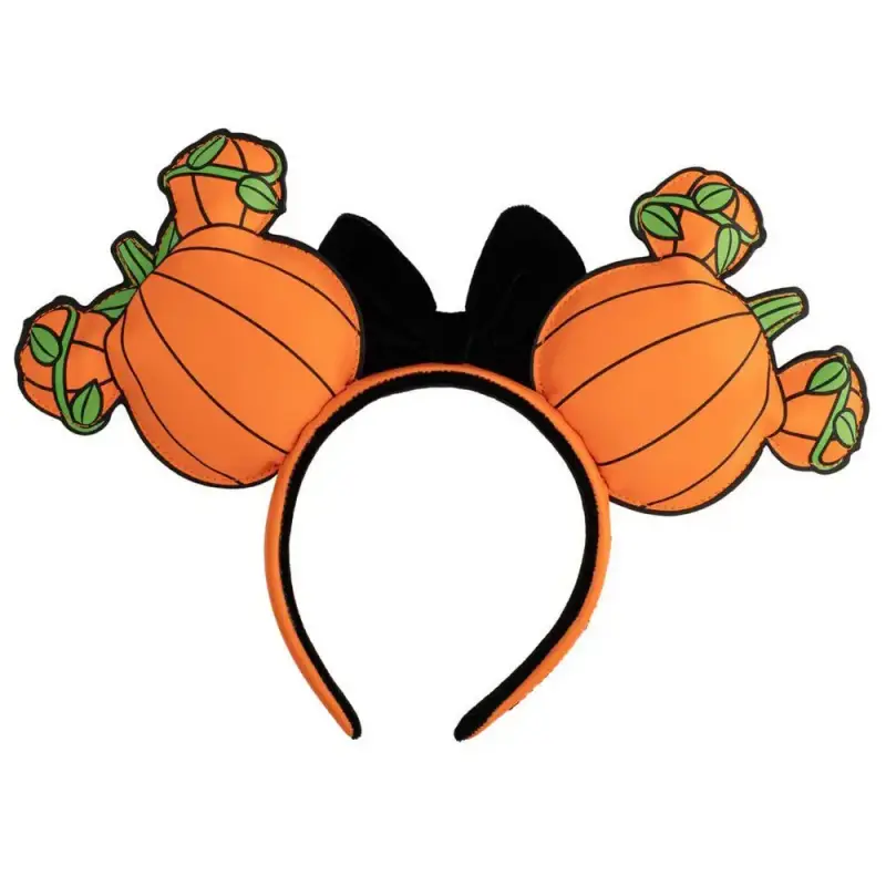 Loungefly Fascia per capelli bambina Disney Mickey Pumpkin Blanc