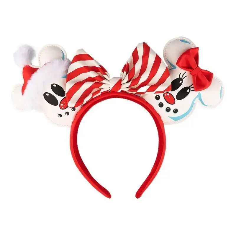 Loungefly Fascia per capelli bambina Disney Snowman Mickey Minnie Blanc