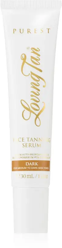 Loving tan Purest siero autoabbronzante viso colore scuro 30 ml