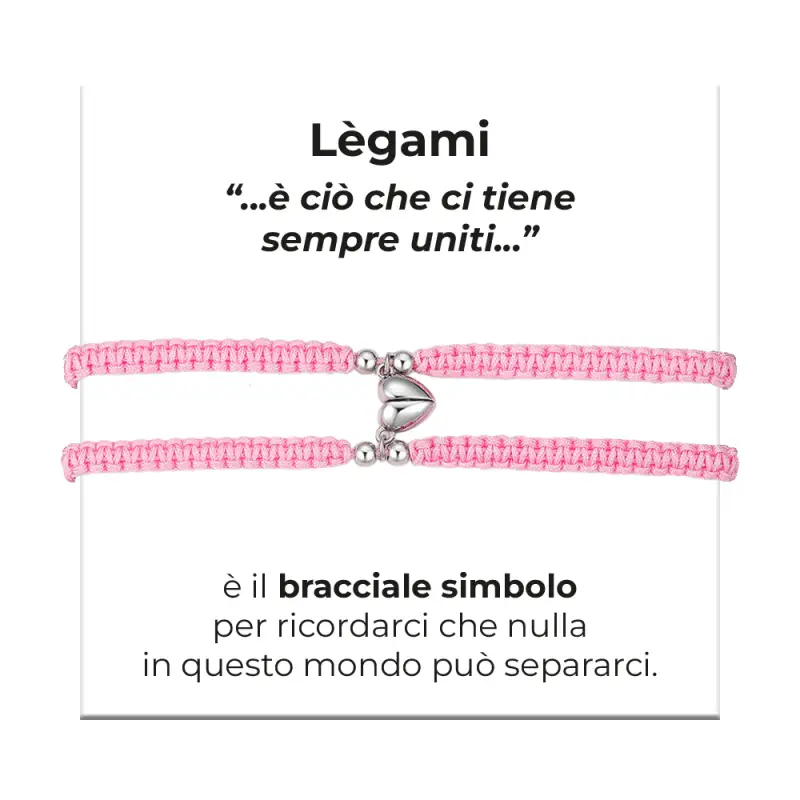 Luca Barra Bracciali Uomo Rosa 4211932