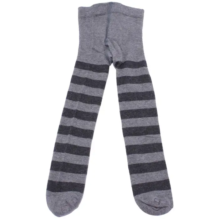 Guanti Lulu collant BY MISS GRANT grey calze mix cotton Grigio