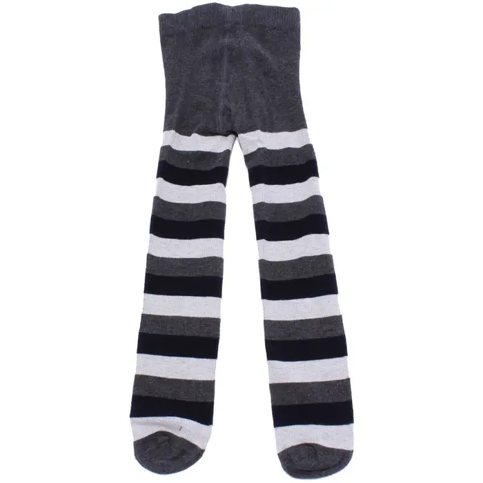 Guanti Lulu collant BY MISS GRANT grey calze mix cotton Grigio