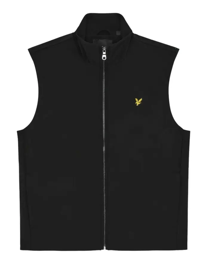 gilet lyle & scott da uomo - nero