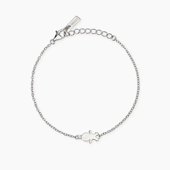 Bracciale In Argento 925 Diamanti Lab Grown - Mabina