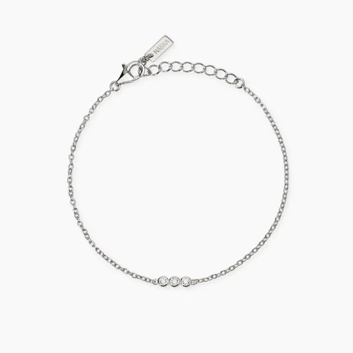 Bracciale In Argento 925 Diamanti Lab Grown - Mabina