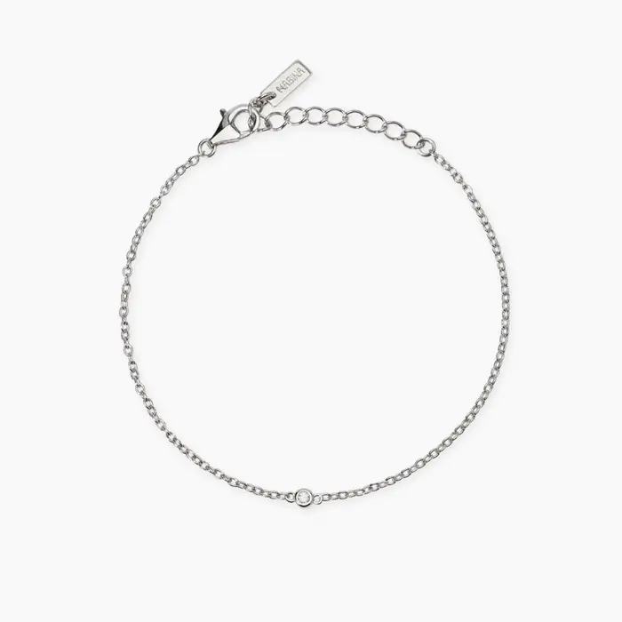 Bracciale In Argento 925 Diamanti Lab Grown - Mabina
