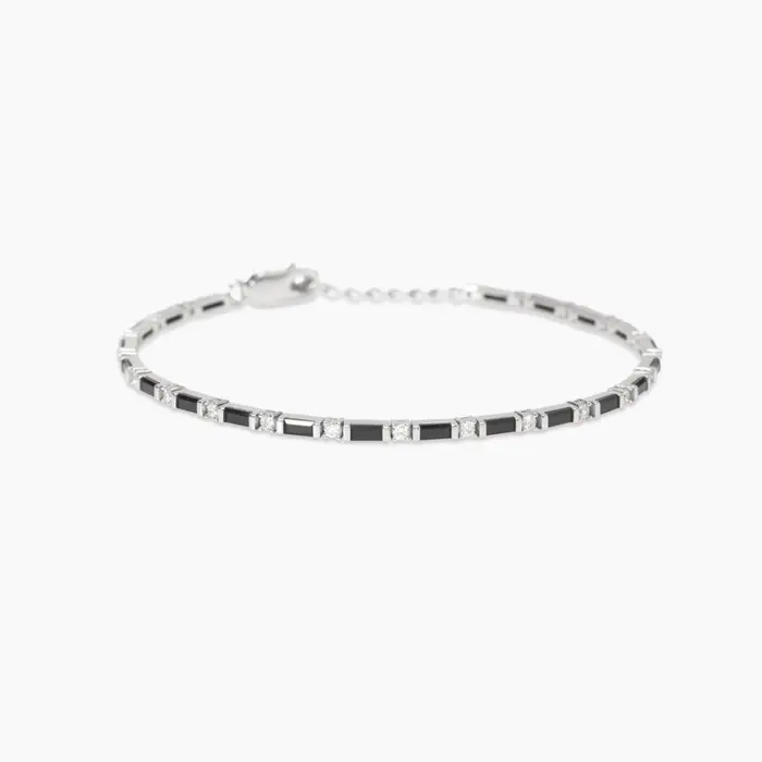 Bracciale Tennis Argento 925 Zirconi - Mabina