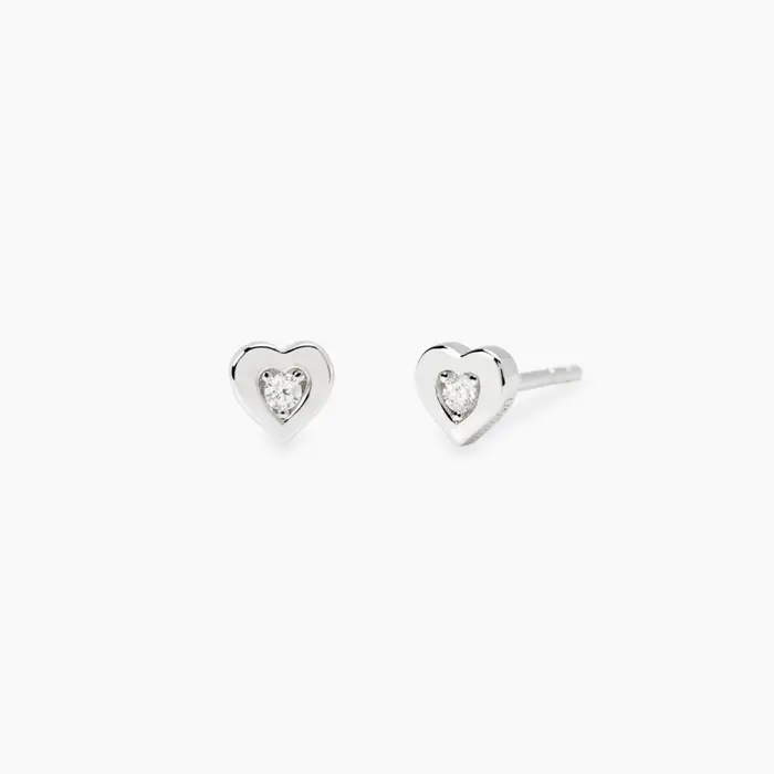 Orecchini In Argento 925 Diamanti Lab Grown - Mabina