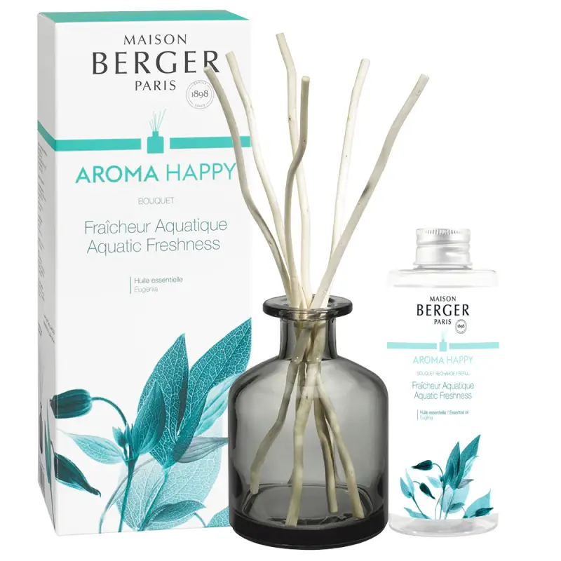 Maison Berger Paris Bouquet Parfumé Cofanetto Bouquet Aroma HAPPY - Diffusore di Profumo
