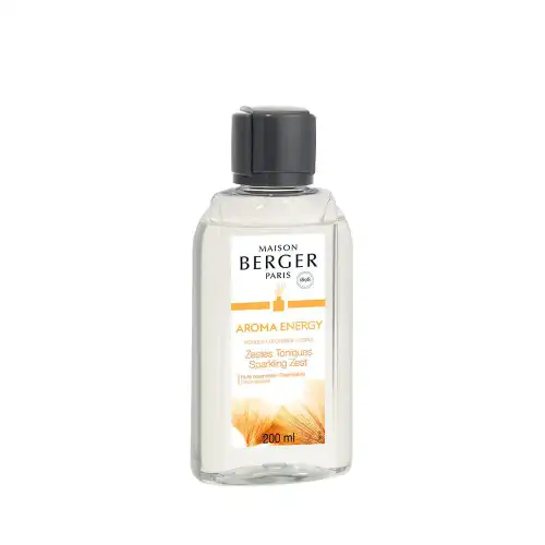 Maison Berger Paris Bouquet Parfumé Ricarica per Diffusore Aroma Energy Zestes Toniques 200ml - Profumo per Diffusore