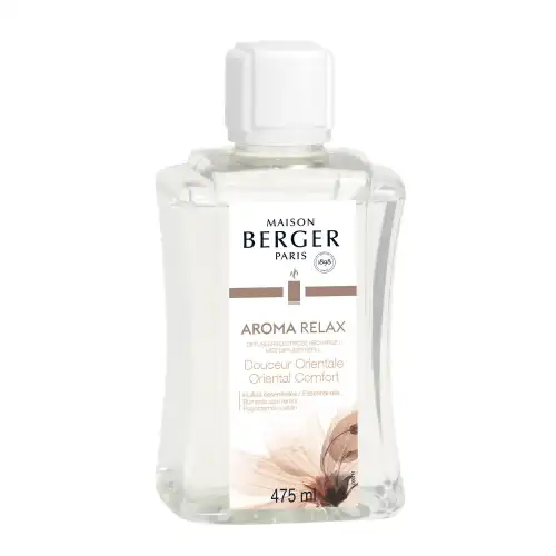 Maison Berger Paris Diffuseur Électrique Ricarica Diffusore Elettrico Aroma Relax 475ml - Profumo per Diffusore