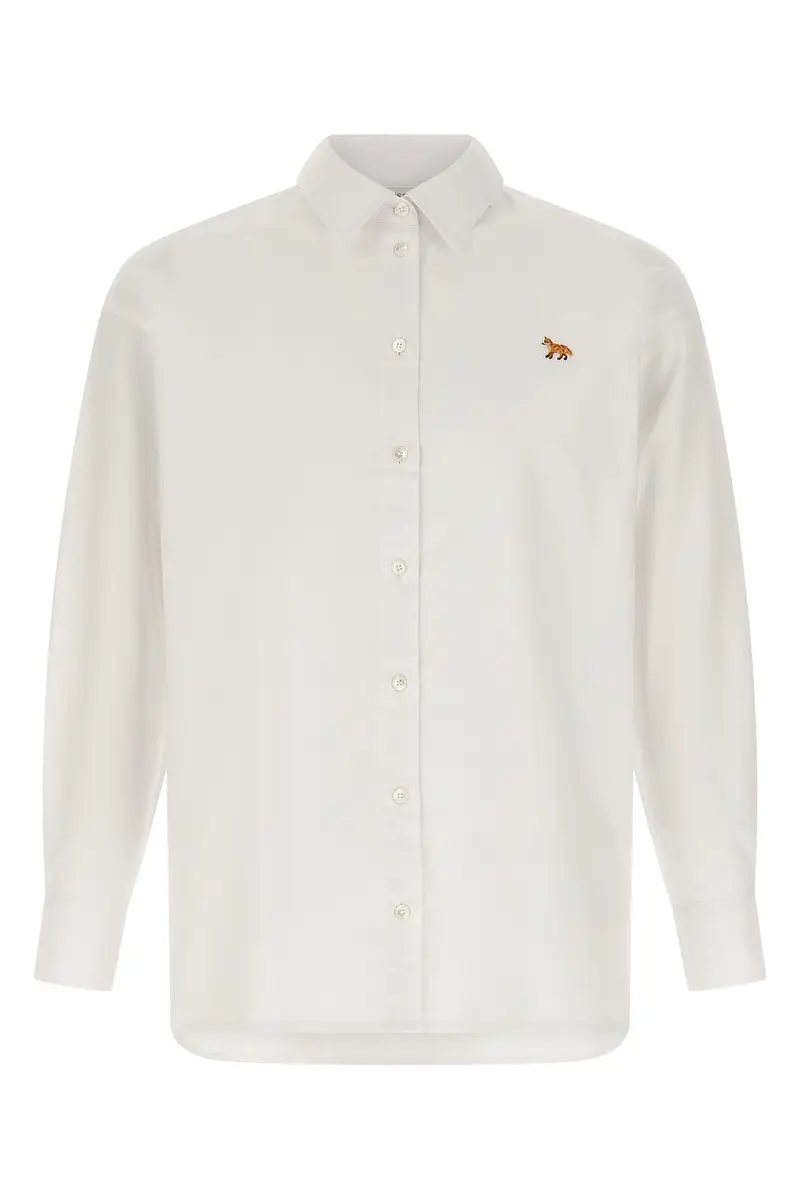MAISON KITSUNE Camicia Baby Fox Bianco