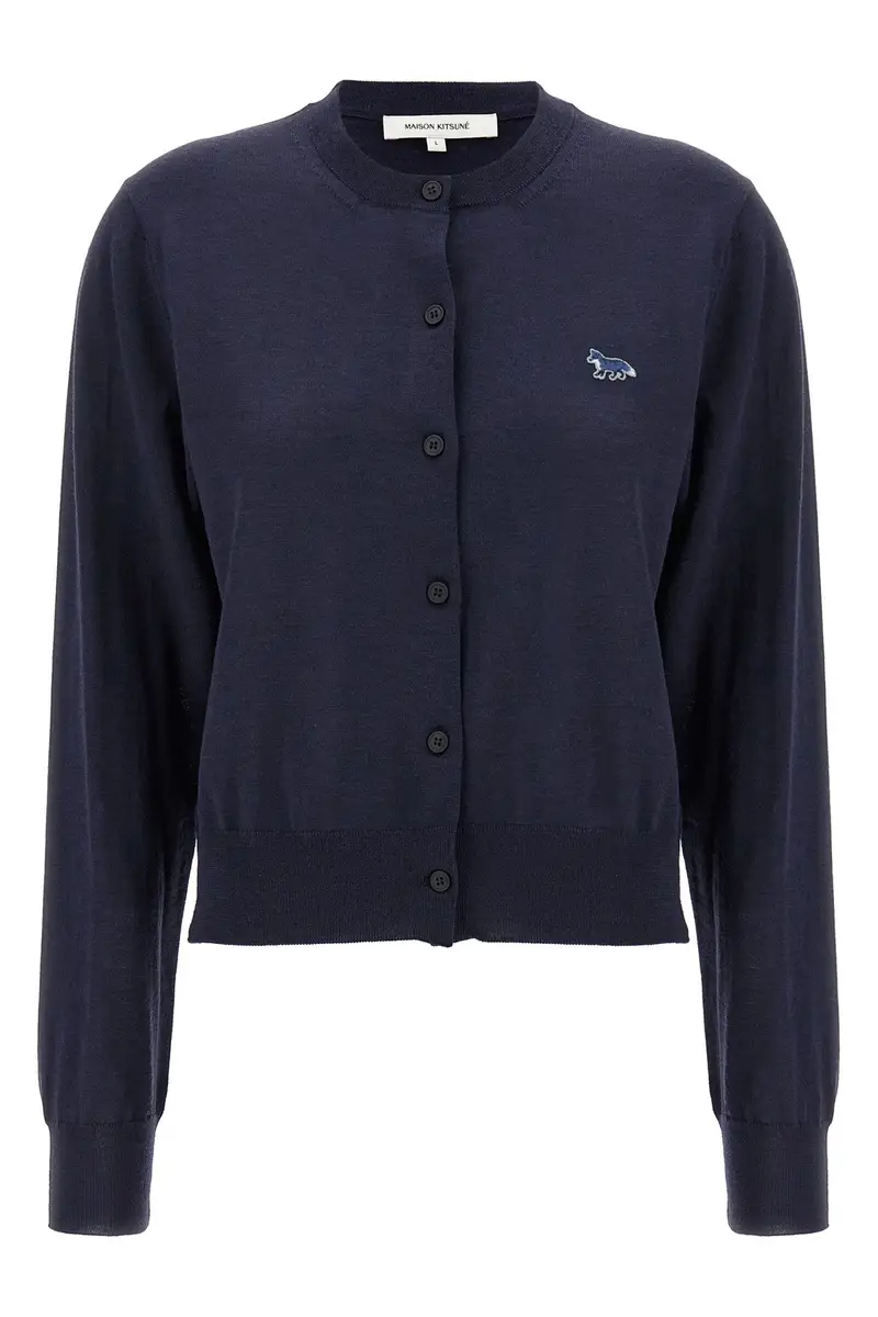 Maison Kitsune Cardigan Blu 4397009