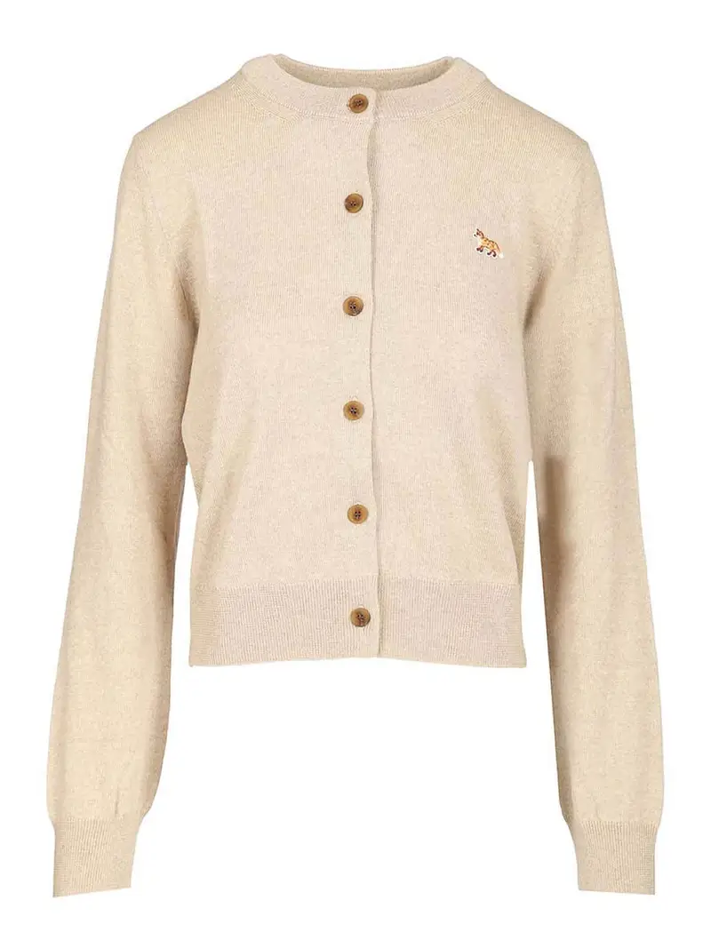 Maison Kitsuné Cardigan Beige 4572938