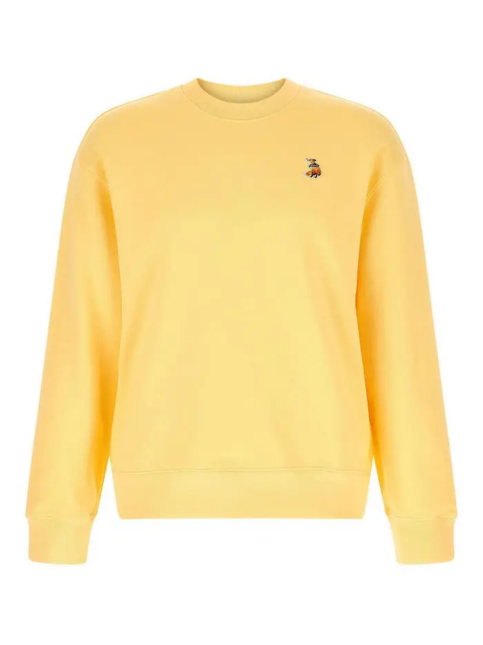 Maison Kitsuné Felpa Giallo