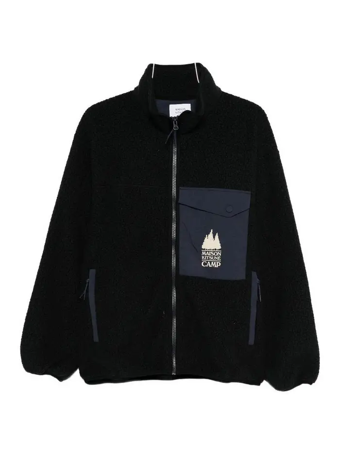 Maison Kitsuné Giacca casual Nero