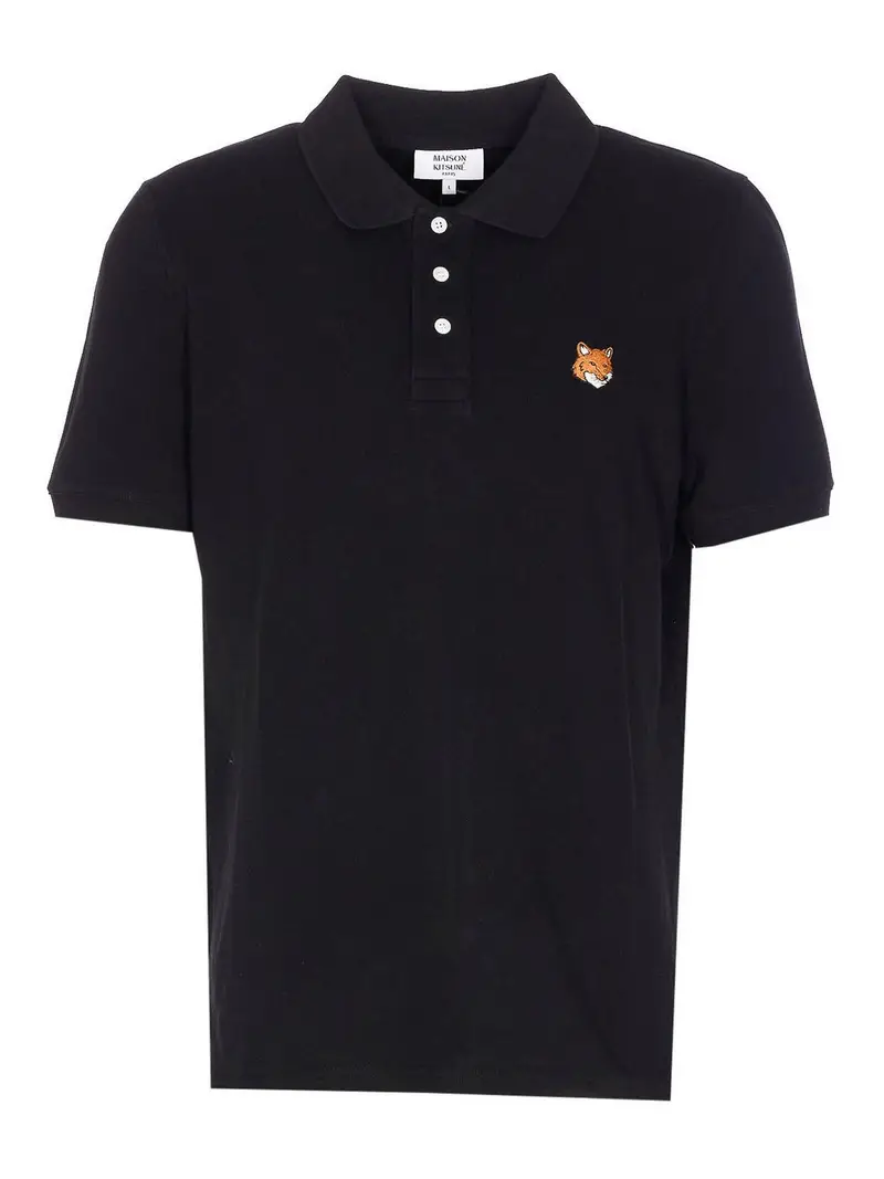 Maison Kitsune Polo Nero 4402221