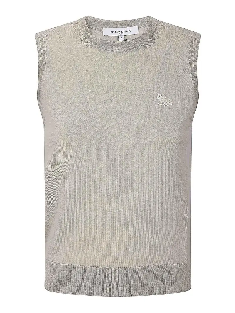 Maison Kitsuné Top Marrone 4891910