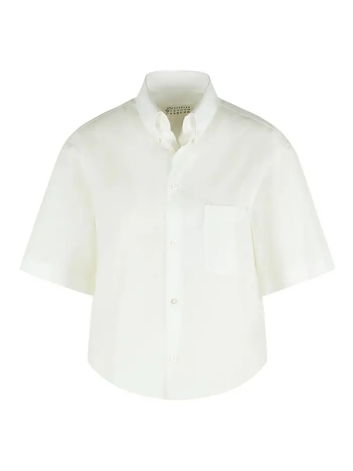 Maison Margiela Camicia in cotone bianco
