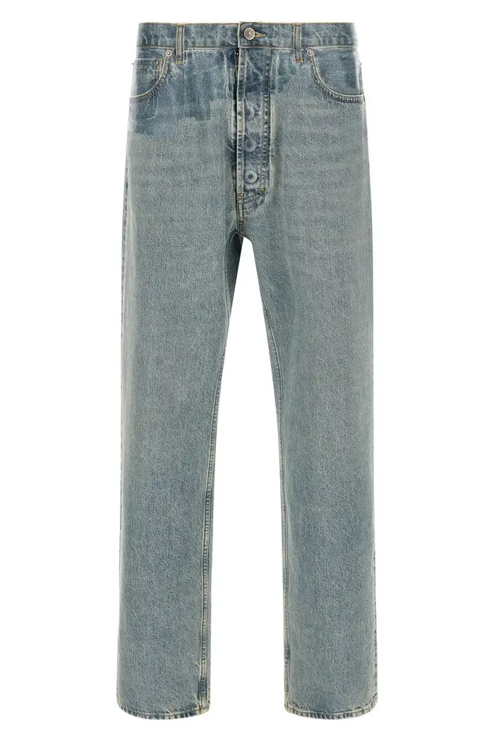 Jeans Taped Blu