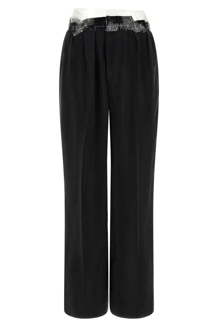 Pantalone Taped Nero