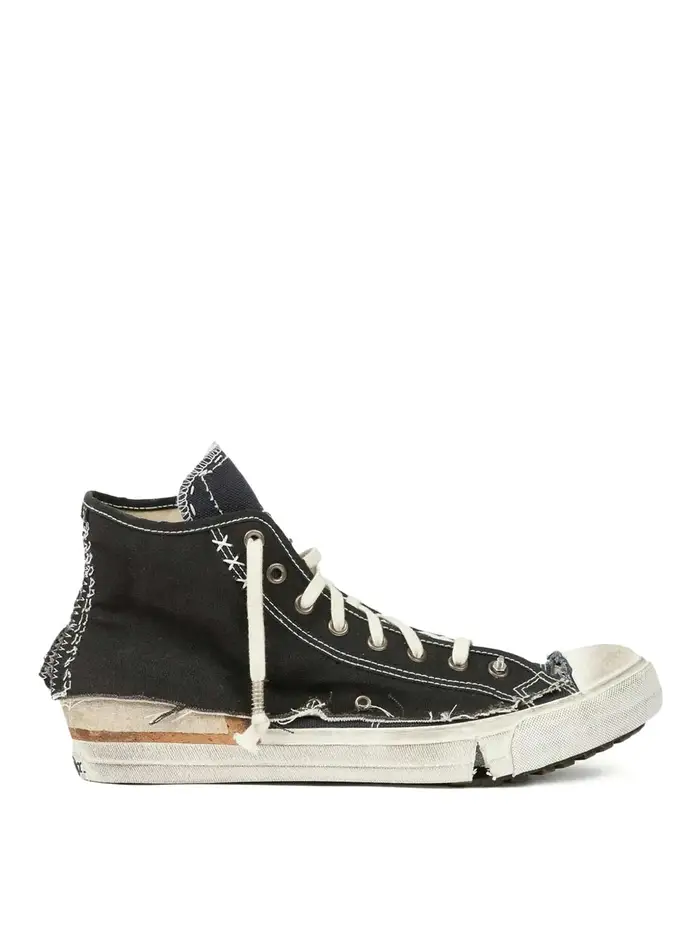 Maison Margiela Sneakers alte Love To Death in tela Blu