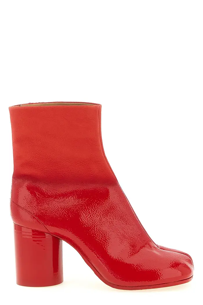 MAISON MARGIELA Stivaletto Tabi Rosso