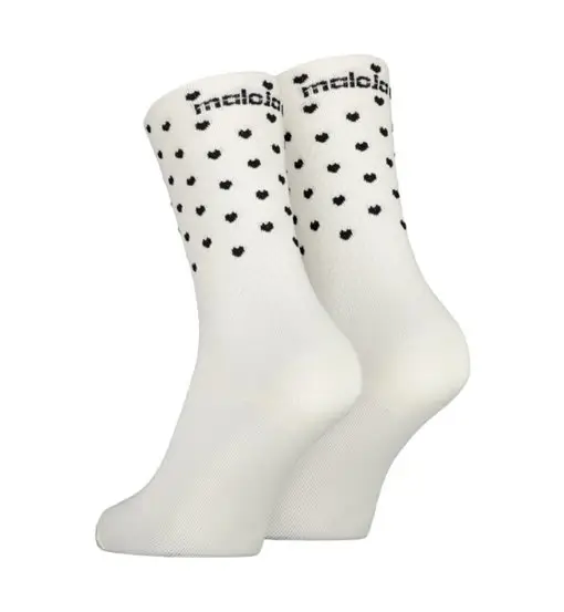 maloja StenarM - calzini cicllismo White