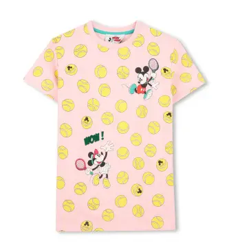Marc Jacobs per ragazza W60712 Vestito rosa Disney (4Años= 102cm), Casual, Cotone, Manica corta, moda per bambini