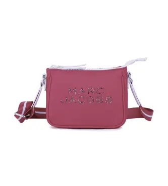 Marc Jacobs per ragazza W60837 Borsa a tracolla rosa regolabile (OSFA), Casual, Poliestere, moda per bambini