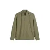 Marc O Polo Camicia di jeans con col alla francese, tasche sulle cuciture laterali, orlo dritto