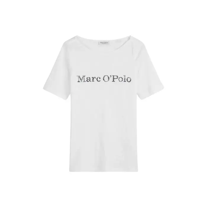 Marc O Polo T-shirt con logo stampato all interno sul petto donna
