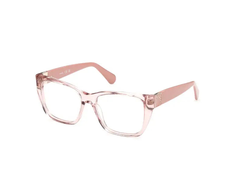 MAX&Co Donna MO5213 072 Montature da vista Acetato Rosa Squadrata Normale
