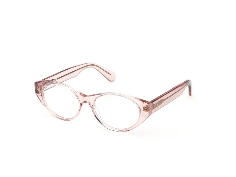 MAX&Co Donna MO5214 072 Montature da vista Acetato Rosa Rotonda Normale