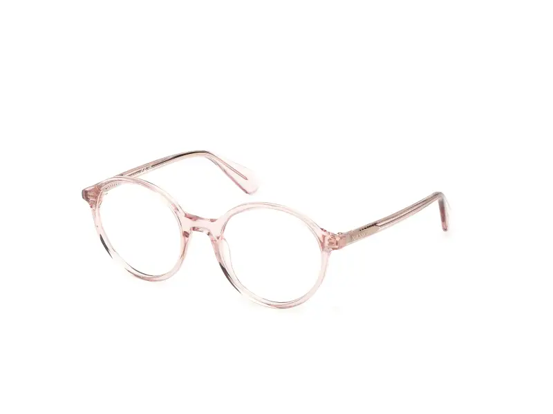 MAX&Co Donna MO5217 072 Montature da vista Acetato Rosa Rotonda Normale