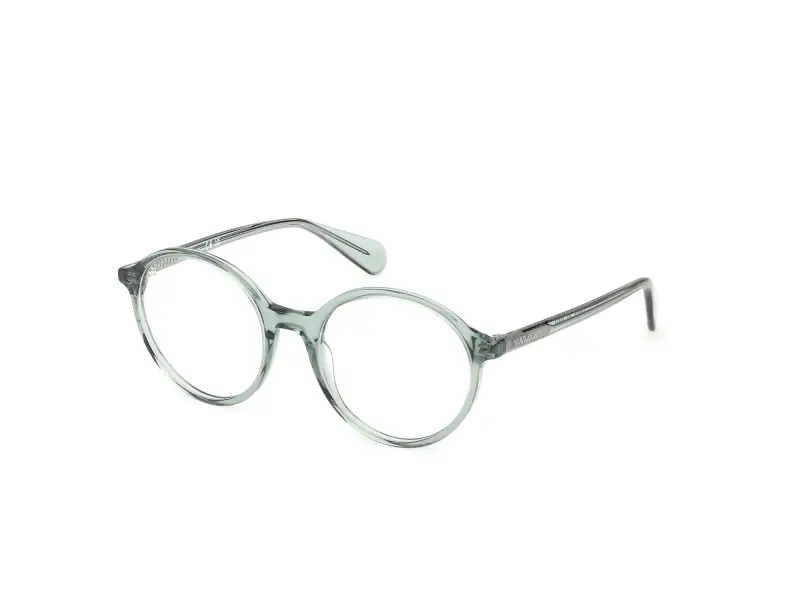 MAX&Co Donna MO5217 093 Montature da vista Acetato Verde Rotonda Normale