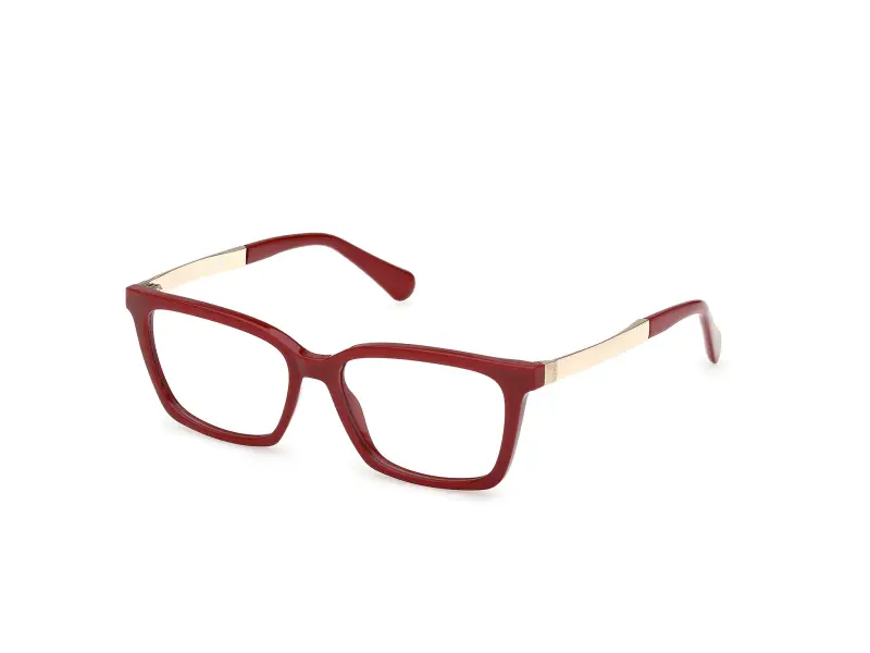 MAX&Co Donna MO5220 066 Montature da vista Iniettato Rosso Squadrata Normale