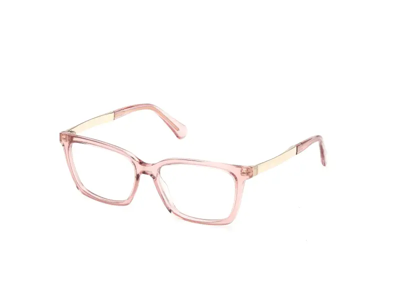 MAX&Co Donna MO5220 072 Montature da vista Iniettato Rosa Squadrata Normale