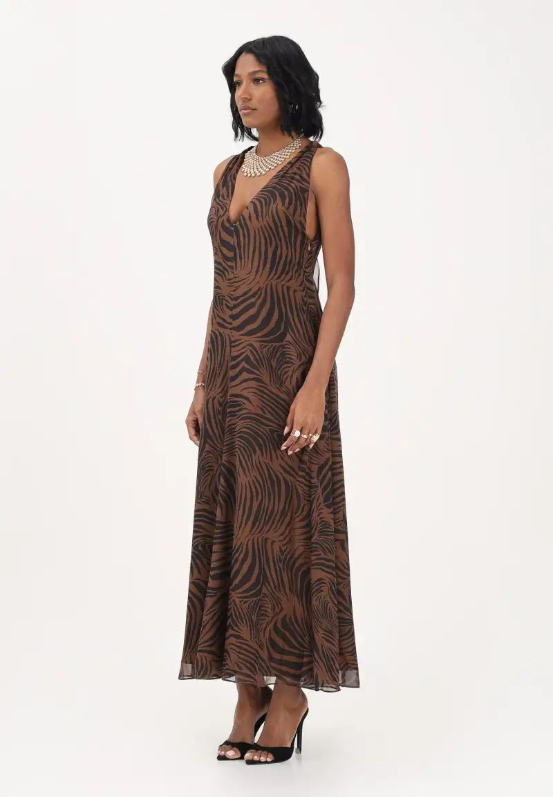 Max Mara Abito lungo MSTSALICE marrone da donna