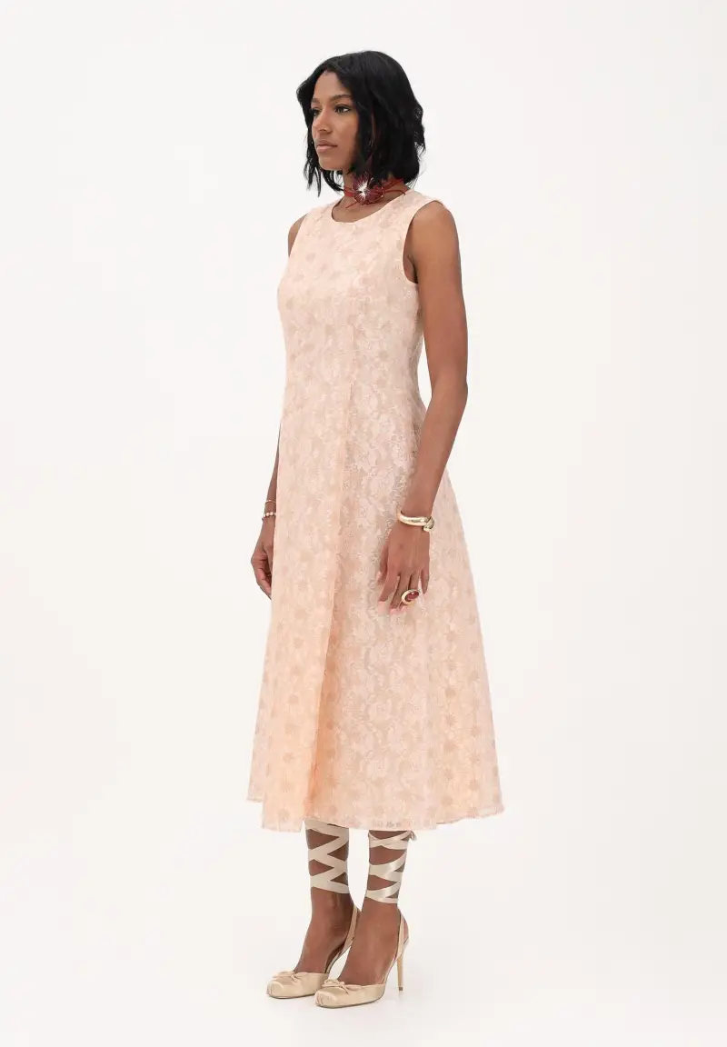 Max Mara Abito midi Gambero rosa da donna