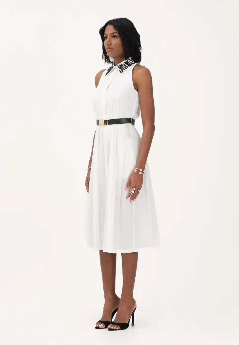 Max Mara Abito midi MSTUBICATO bianco da donna